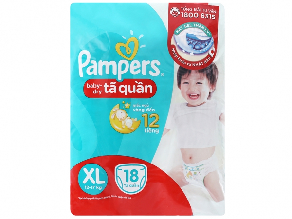 Pampers Pants  XL 18*8