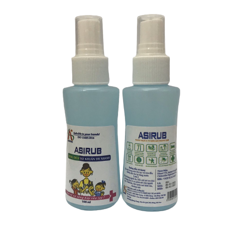 ASIRUB Hand Sanitizer Solution  100ml