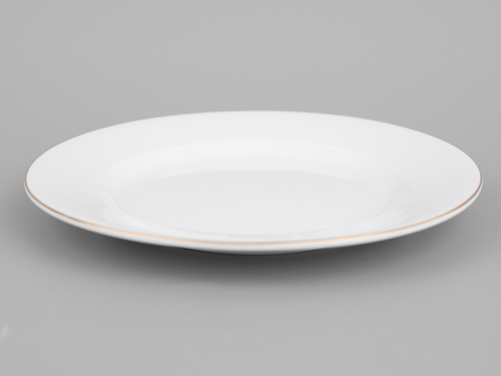 Porcelain Plate 12k Gold Border SMC-D07