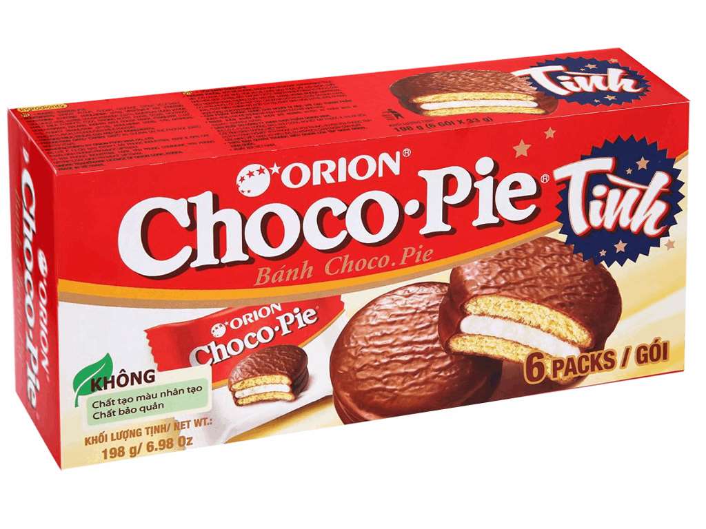 Choco-pie cake box 198g (6 pieces)
