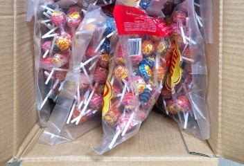 Chupa Chups Lollipop Fruit Flavor - 60Pcs/Bag (600g), 18 Bags/Case