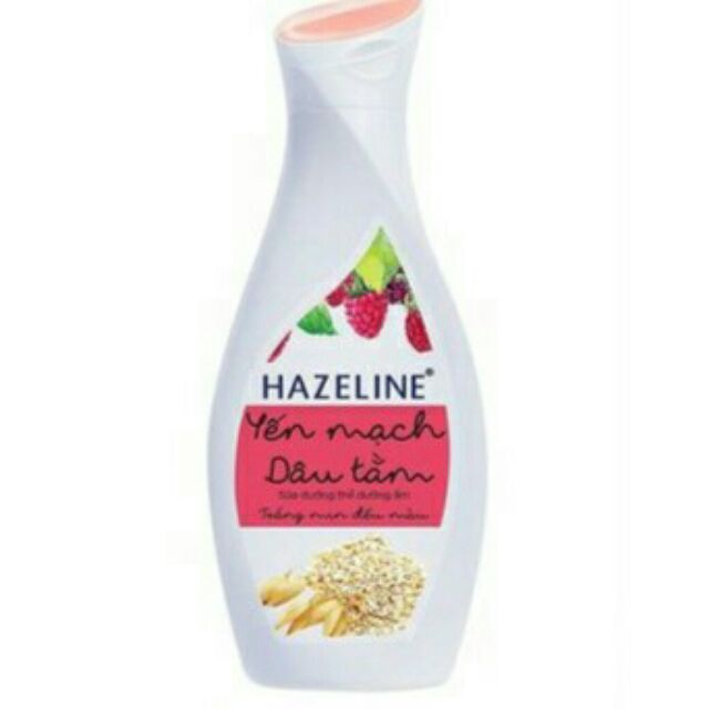 Hazeline body milk oatmeal and mulberr bottle 230ml