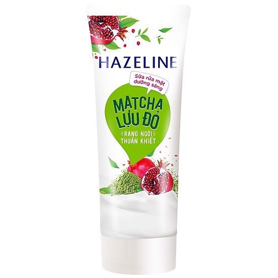 Hazeline cleanser matcha and Pomegranate Red 50g