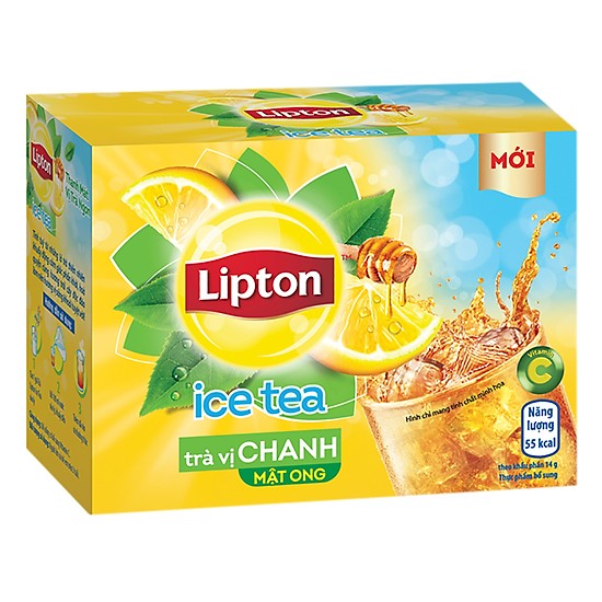 Lipton Ice tea Lemon Honey 14gx16 sachets, 30 boxes/ case