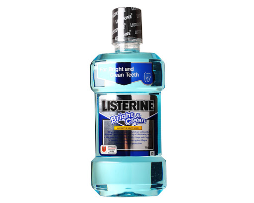 Listerine Mouthwash Bright & Clean 750ml