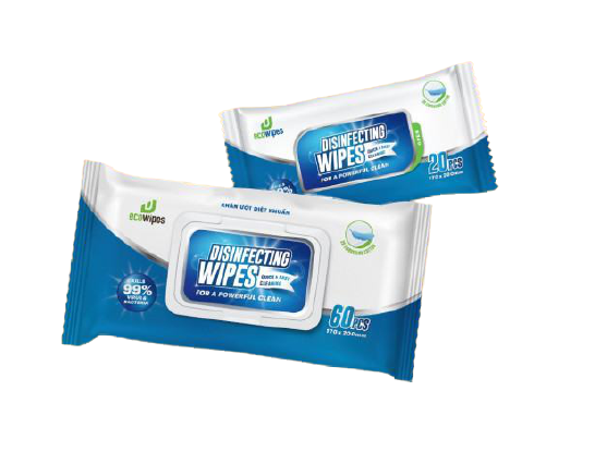 ALCOHOL WIPES, 20-sheets